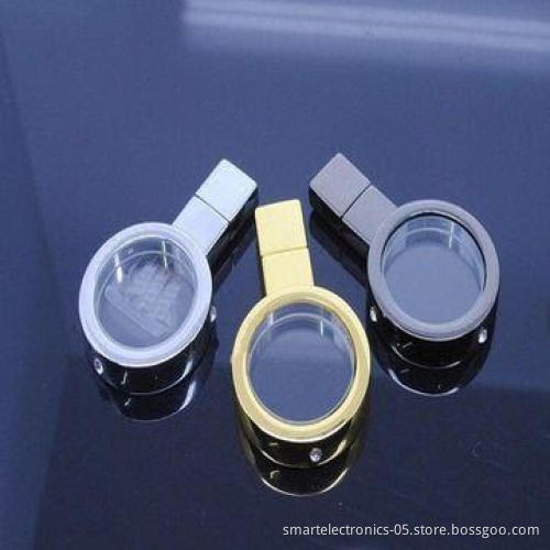 Crystal USB Flash Drive, 10-year Data Retention